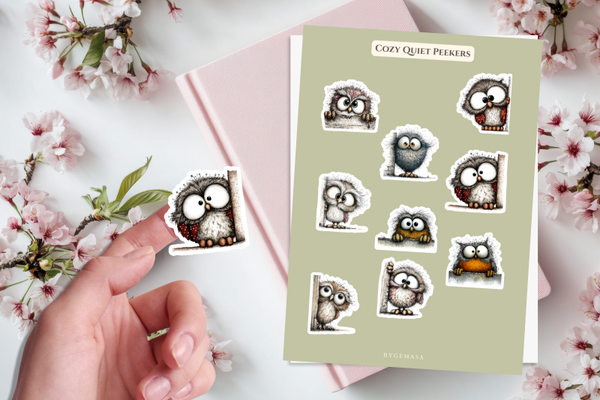 Uilen Stickervel