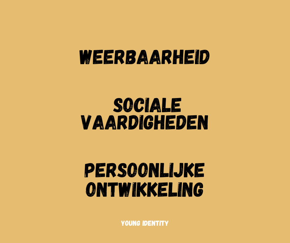 Groepstrainingen voor kinderen en jongeren gericht op persoonlijke ontwikkeling, weerbaarheid, sociale vaardigheden en grenzen aangeven.