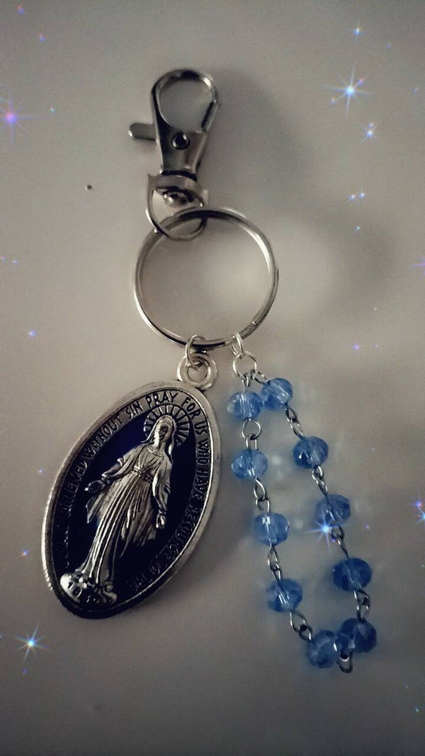 Porte clé dizainier "Marie"