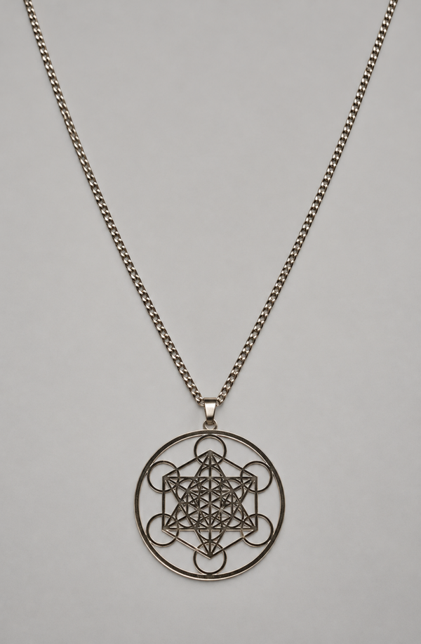 Collier cube de métatron