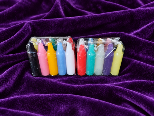 Lot bougies rituel