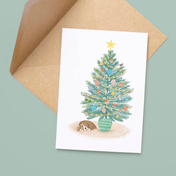 Kaart 'Onder de boom'