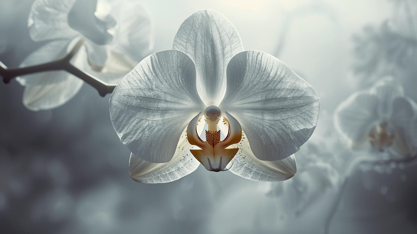 Orchidée blanche