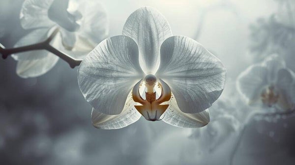 Orchidée blanche
