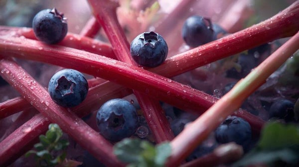 Rhubarbe-myrtille