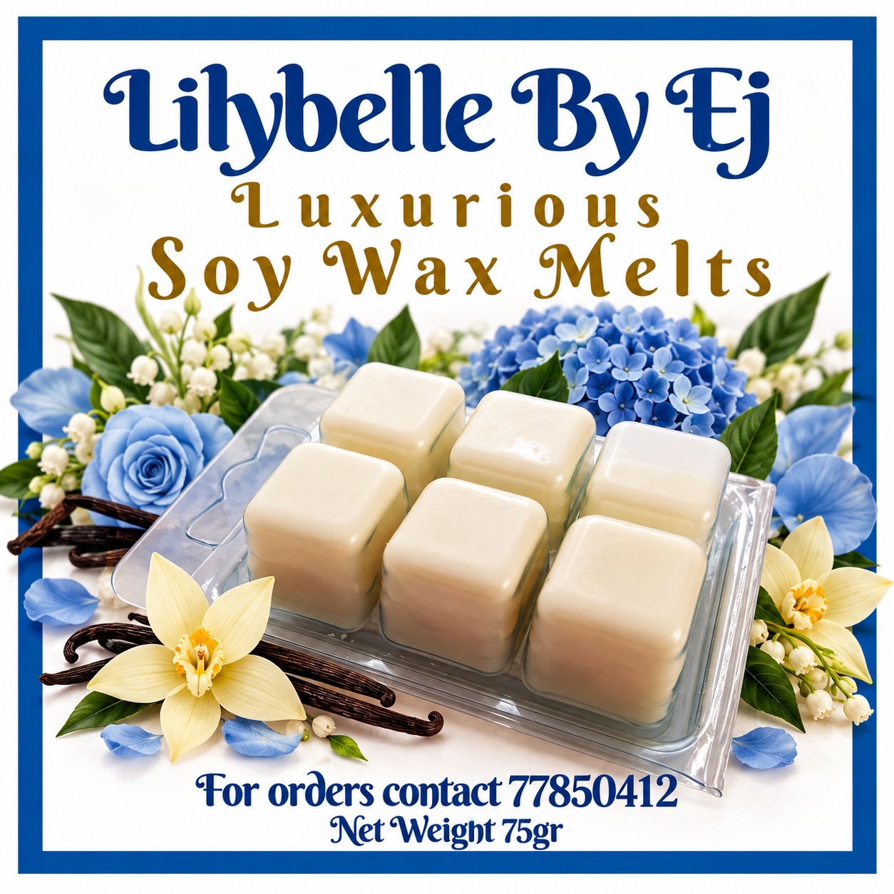 Luxury Soy Wax Melt 75g