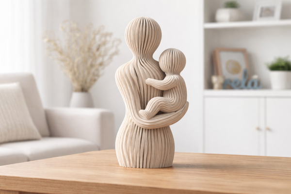 Design Sculptuur – Moeder en Kind