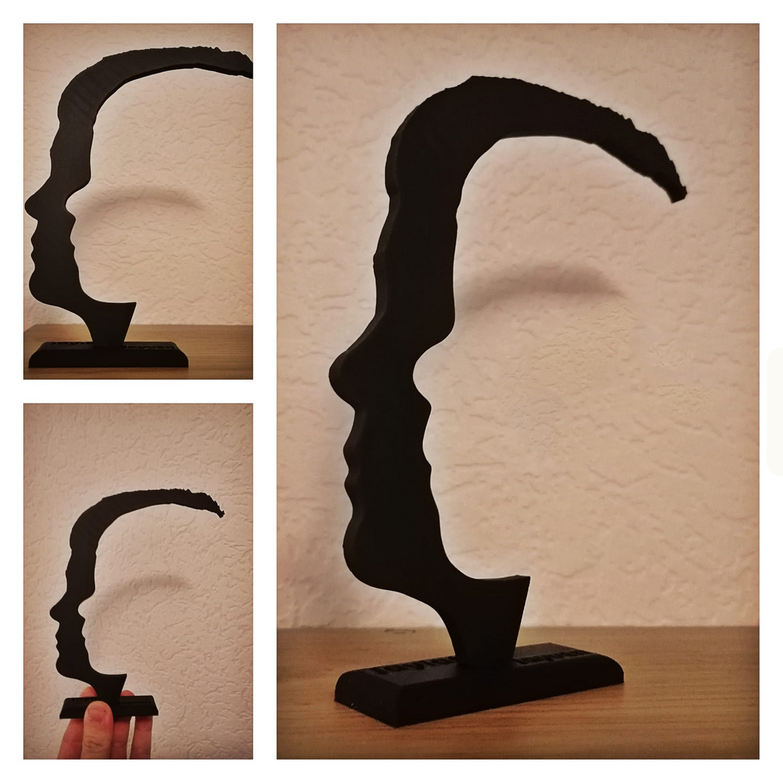 Gepersonaliseerd Silhouet Decoratiebeeld