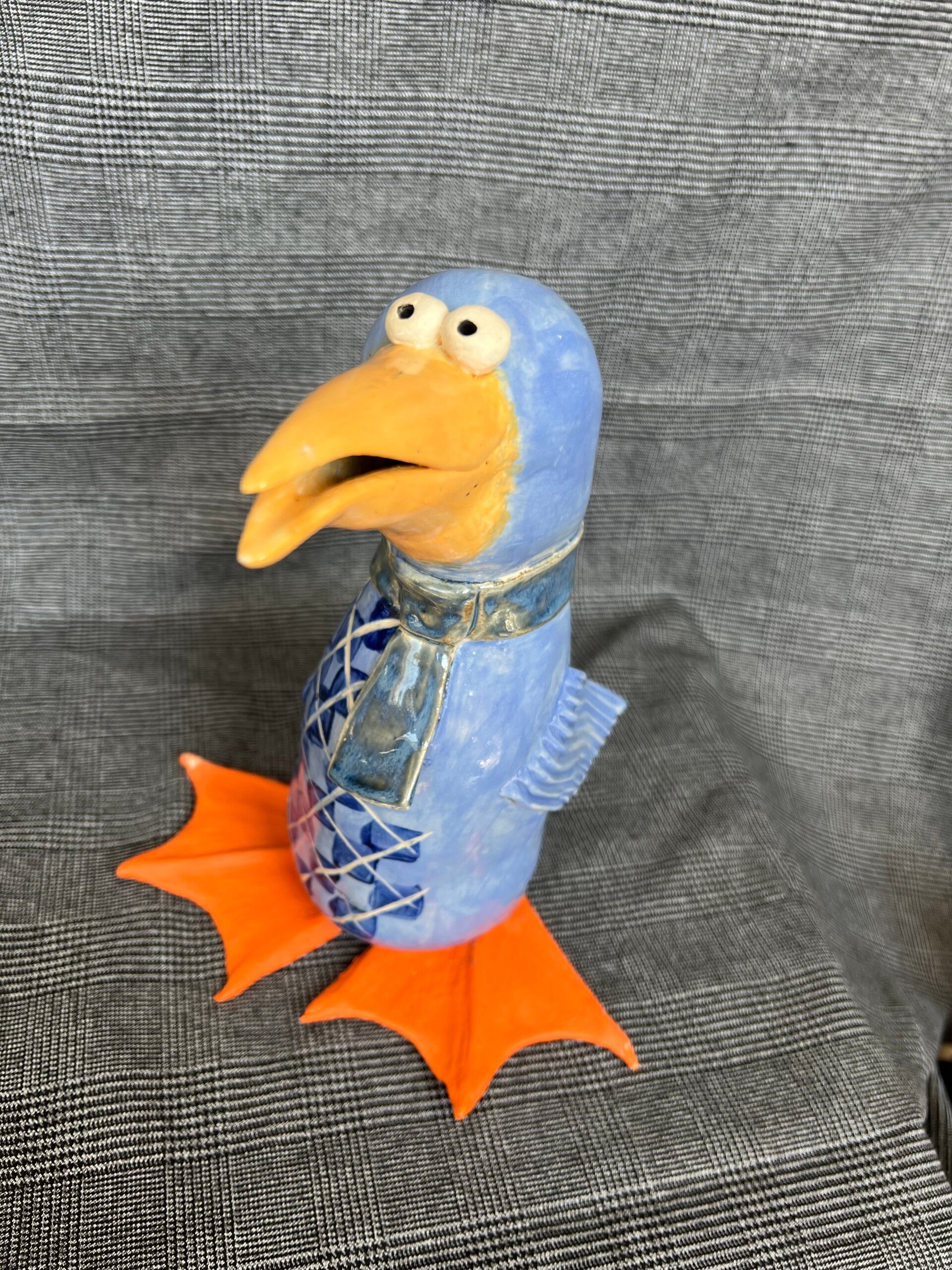 Blue bird | Clover Pottery
