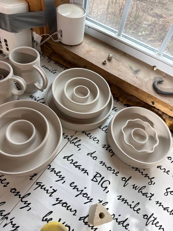 Slow feeder dog bowl  custom