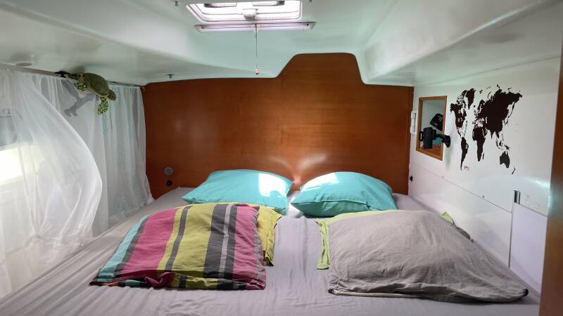 cabine arriere tribord lagoon 380 de 2004