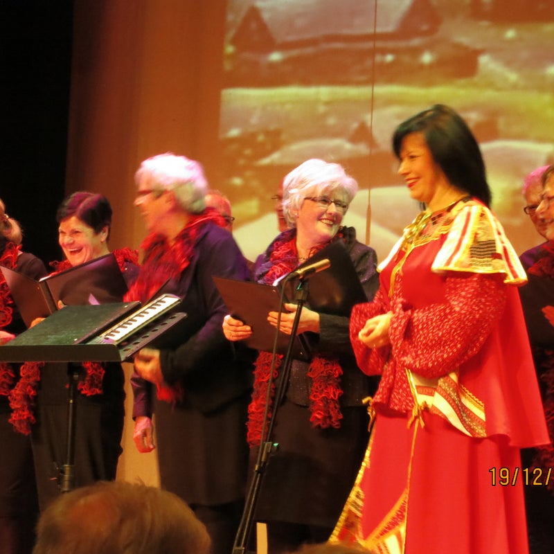 19-12-2013 Kerstconcert met mannenkoor "Van Wor Ik Ben" en koor "Korbra"