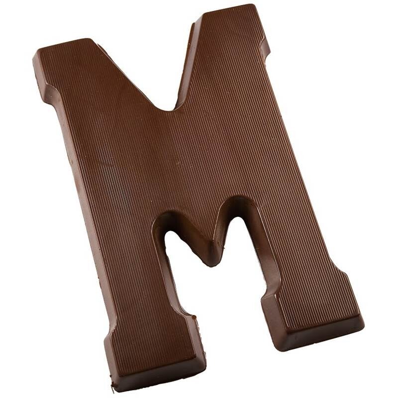 Chocoladeletter - Puur
