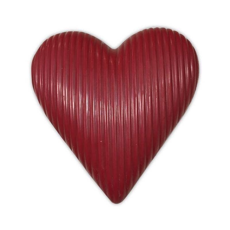 Chocolade hart massief