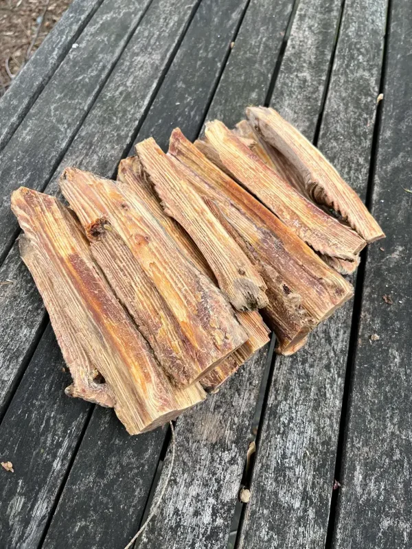 Fatwood Firestarter, naturally Resin Saturated pine wood from Virginia by the pound