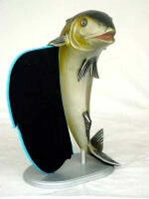 HF1432 Horeca Vis met bord polyester résine  80 cm