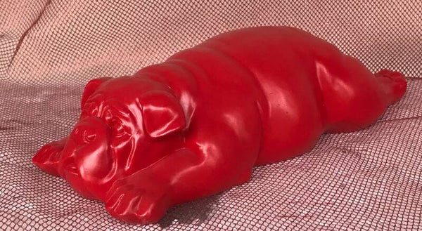 Ligend hondje  30 cm