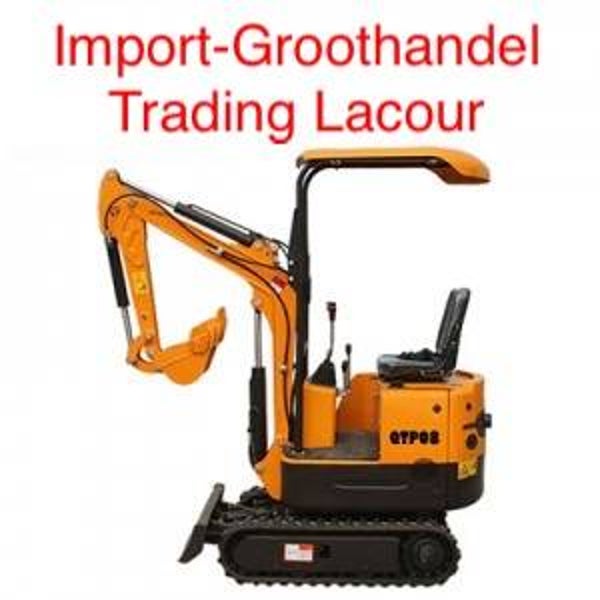 QTP08 Mini graver 800 kg