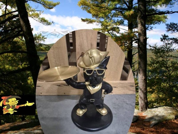 France buldog piraat schaal 30cm verp 1/6