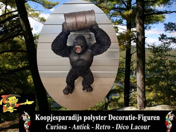 agressive aap met ton 60 cm