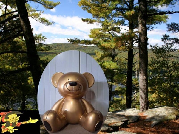 Beer zit goud 35 cm verp 2