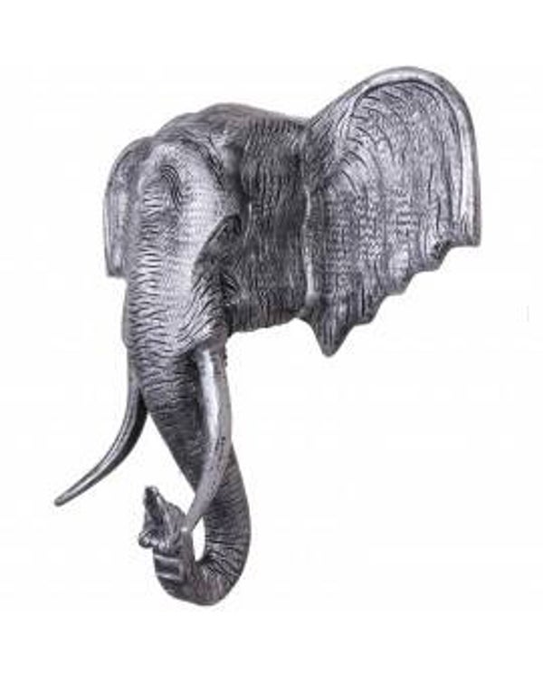 Jungle Olifant kop om op te hangen polyester résine 105 x 35 cm