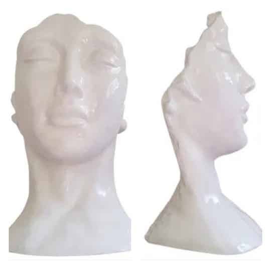 Masker wit of goud laminaat  120cm