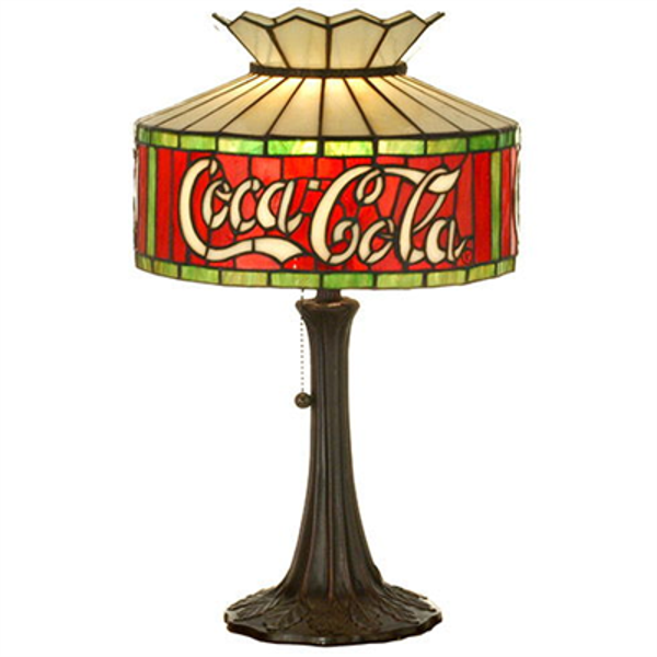 TL120019-12 TIFFANY LAMP table lamp Cocacola 30 x50 cm
