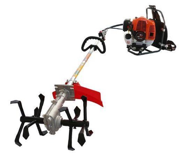 JSWE5200c Motor op Rug met grond frees benzine 