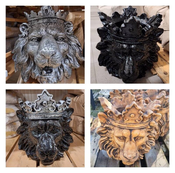 Leeuw bloempot 45 cm