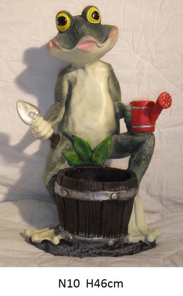 N10 tuin Funny  tuinier met pot 46 cm