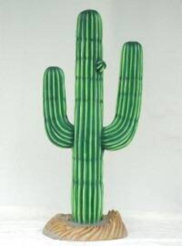 CT95 Curiosa  Cactus polyester résine groen 95 cm