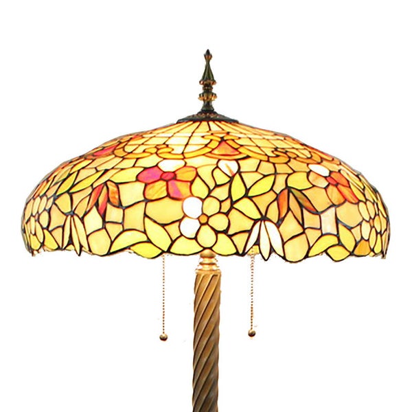 FL200095-20 Three lights Tiffany floor lamp