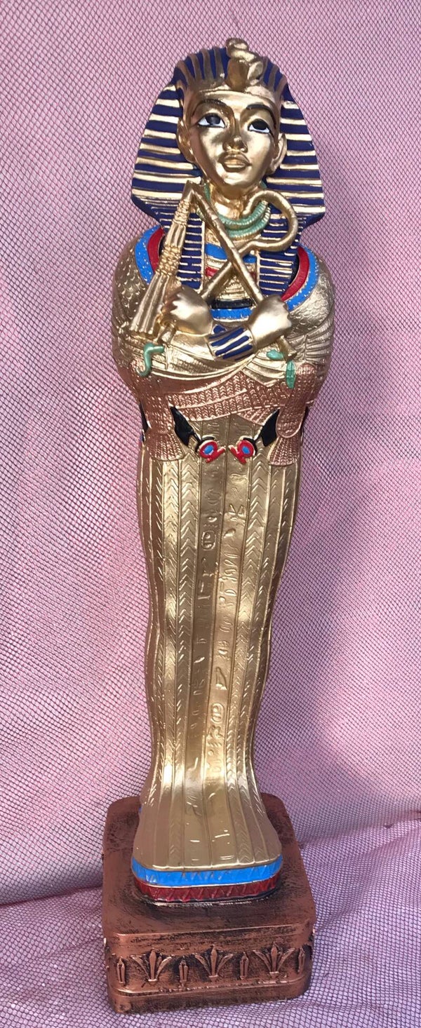 EG65 egypte man staand polyester résine 70 cm