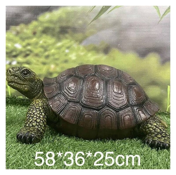 Landschildpad naturel kleur 58 x 36 x 25 cm