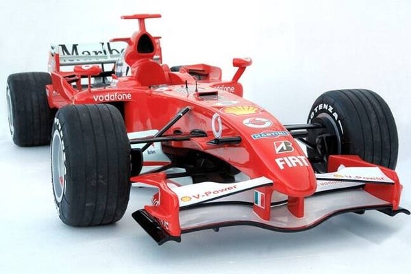 F1  polyester résine  curiosa replica car 122 x 45 x 31 cm