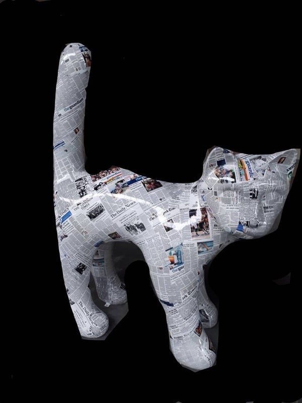 XXXL kat polyester résine tot 200 cm op aanvraag