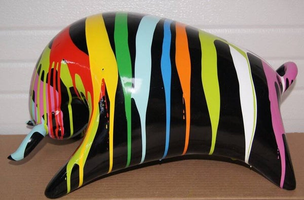 K92c Funny  toro stier zwart multicolore drop 54 cm