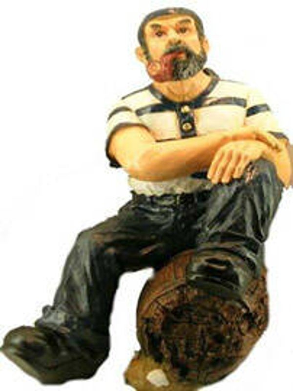 V11 curiosa ZEEMAN ZIT OP TON polyester résine 50 CM