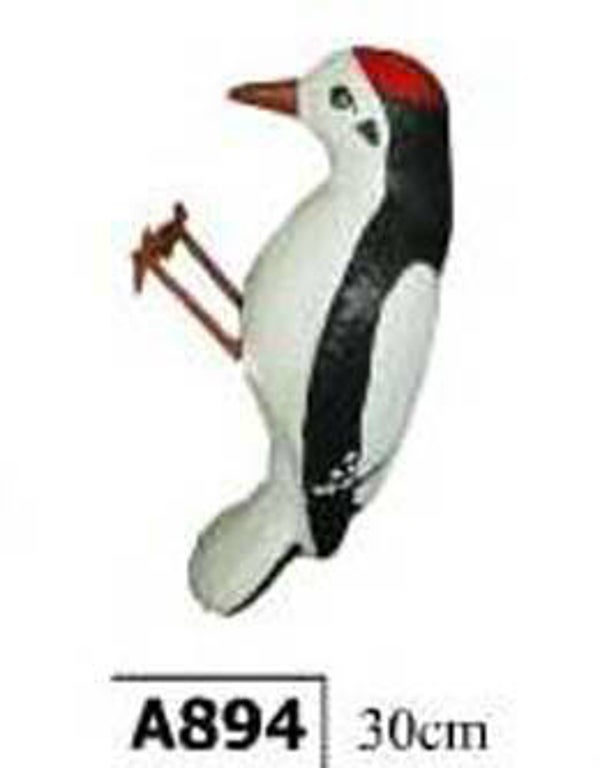 Bos Pluim A894 EEN WOOD SPECHT HANGEND 30 CM