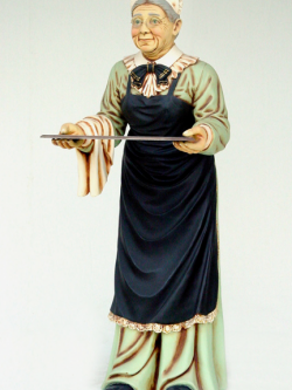 DH0673 SERVEERSTYET MET PLATOUJ 180 CM