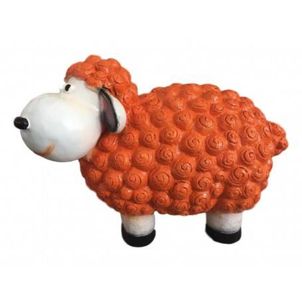 AZ40 Funny cartoon schaap polyester résine 44 cm