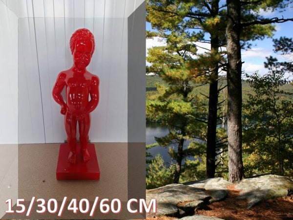 Mannetje pis  kleur 15 cm VERP 10