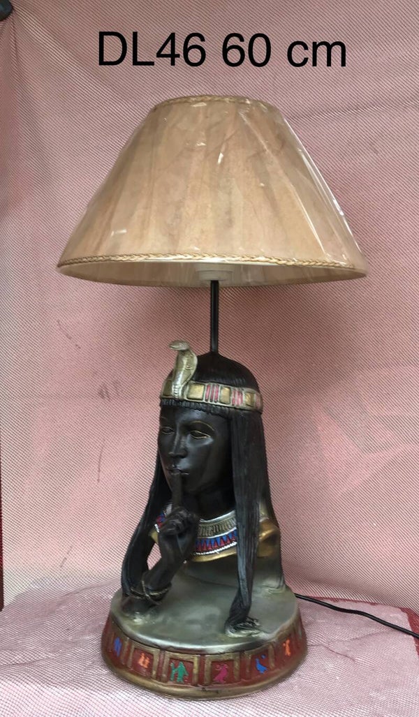 DL46 Egypte lamp polyester résine 60 cm