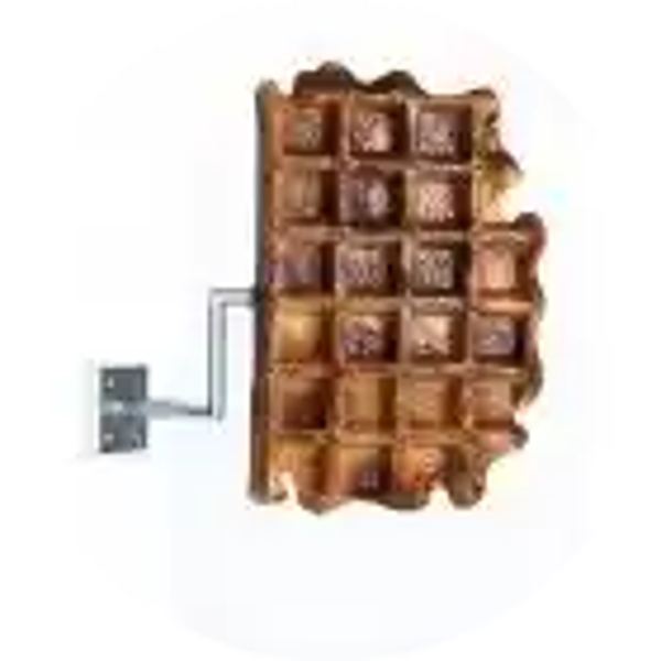 Luikse wafel om op te hangen  polyester résine  65  cm