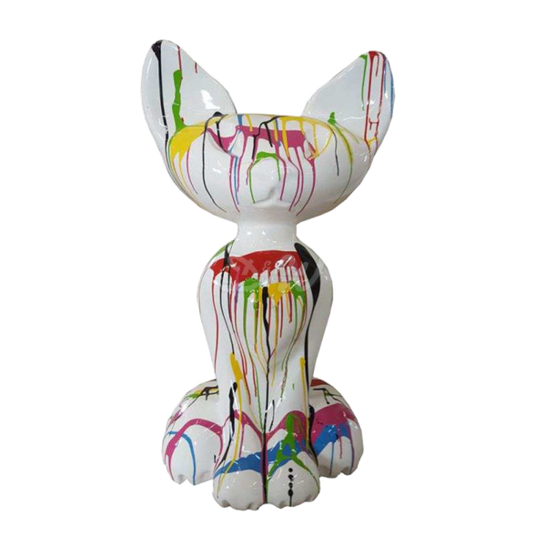 ART pop Kat Égypte cartoon multicolore smartie 110 cm