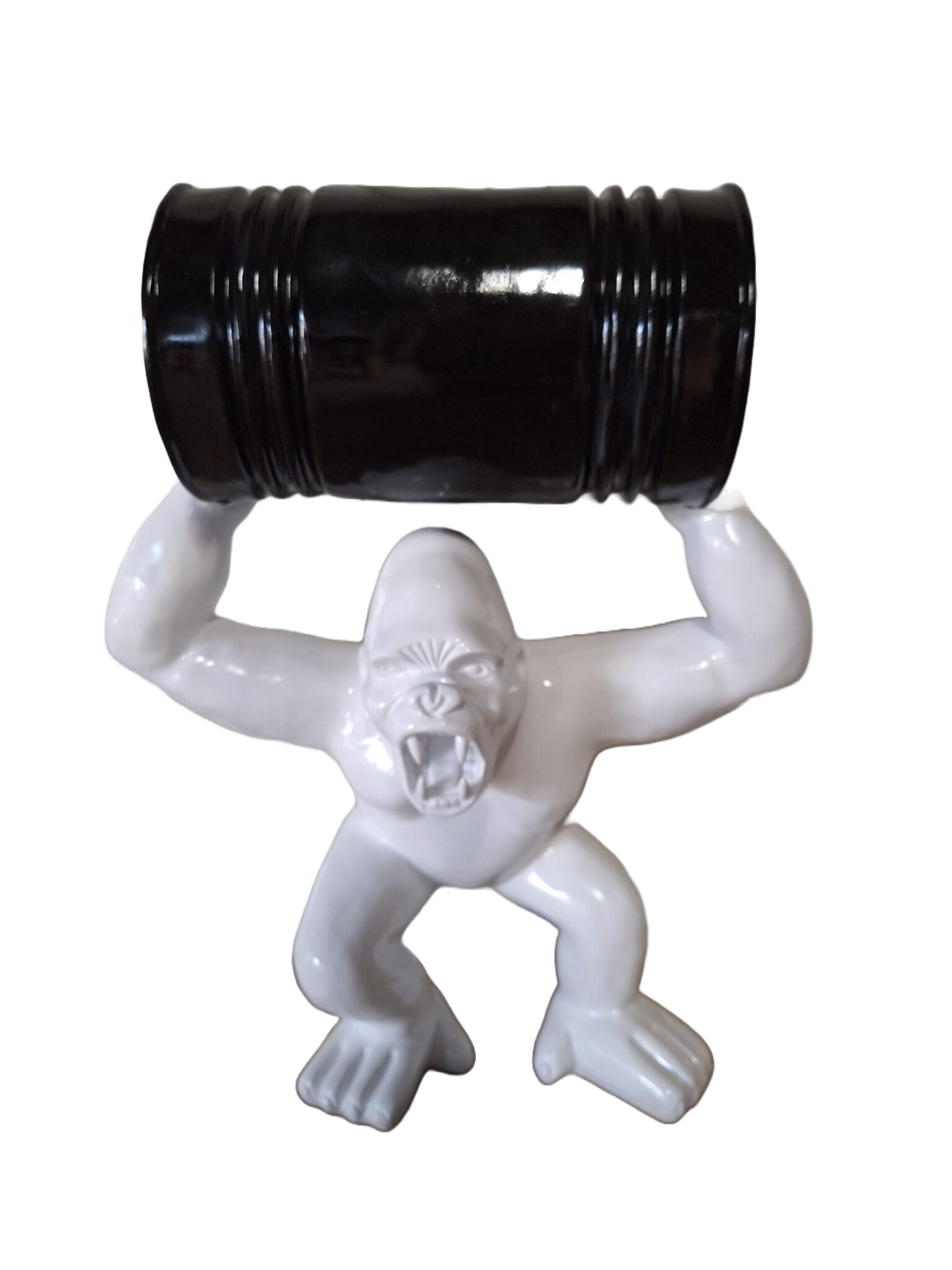 Mini gorilla aap met ton kleur 20 cm verp 12