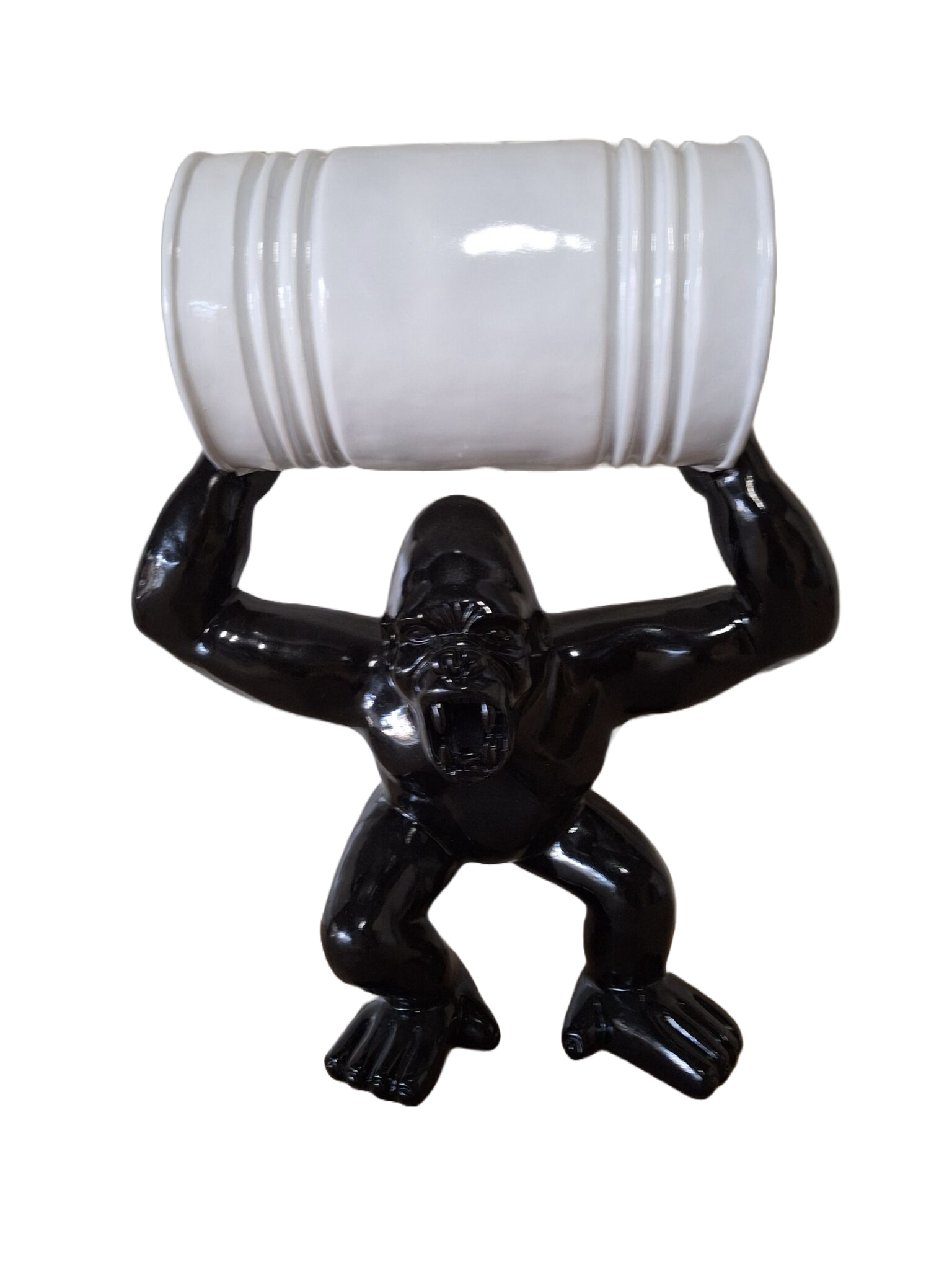 Mini gorilla aap met ton kleur 20 cm verp 12