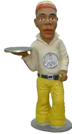 Bob Marle met Platau polyesterhars 85 CM