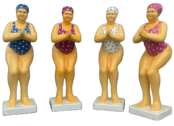 ART pop Design duikers zwem Dame polyester 70  cm